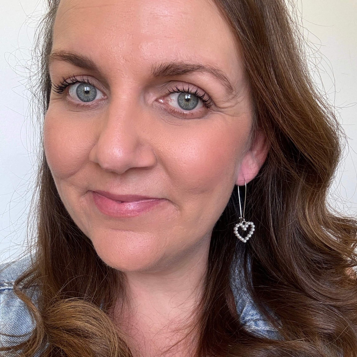 French Pearl Hearts // Earrings