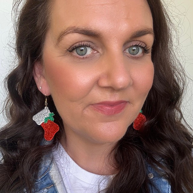 Stocking Stuffer // Acrylic Earrings