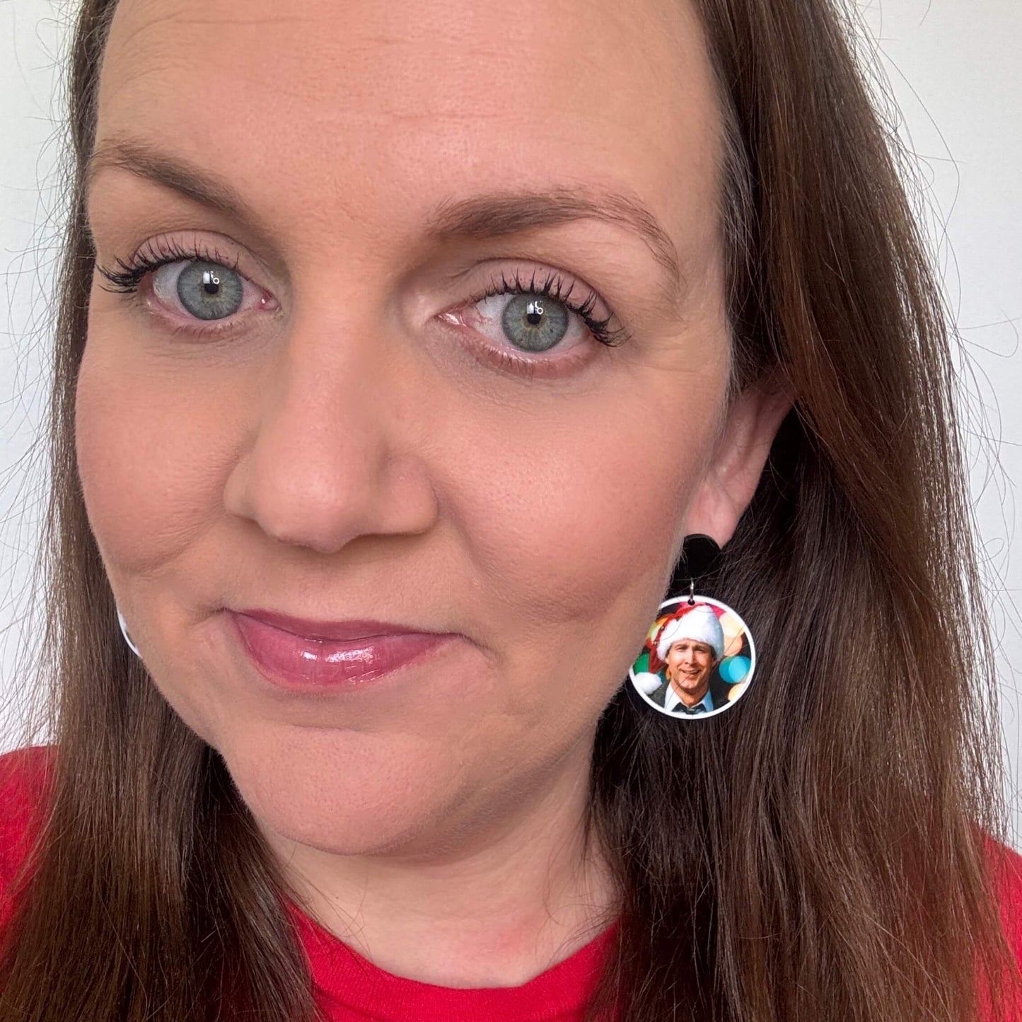 Christmas Pop Culture Stud Dangles // Planar Earrings