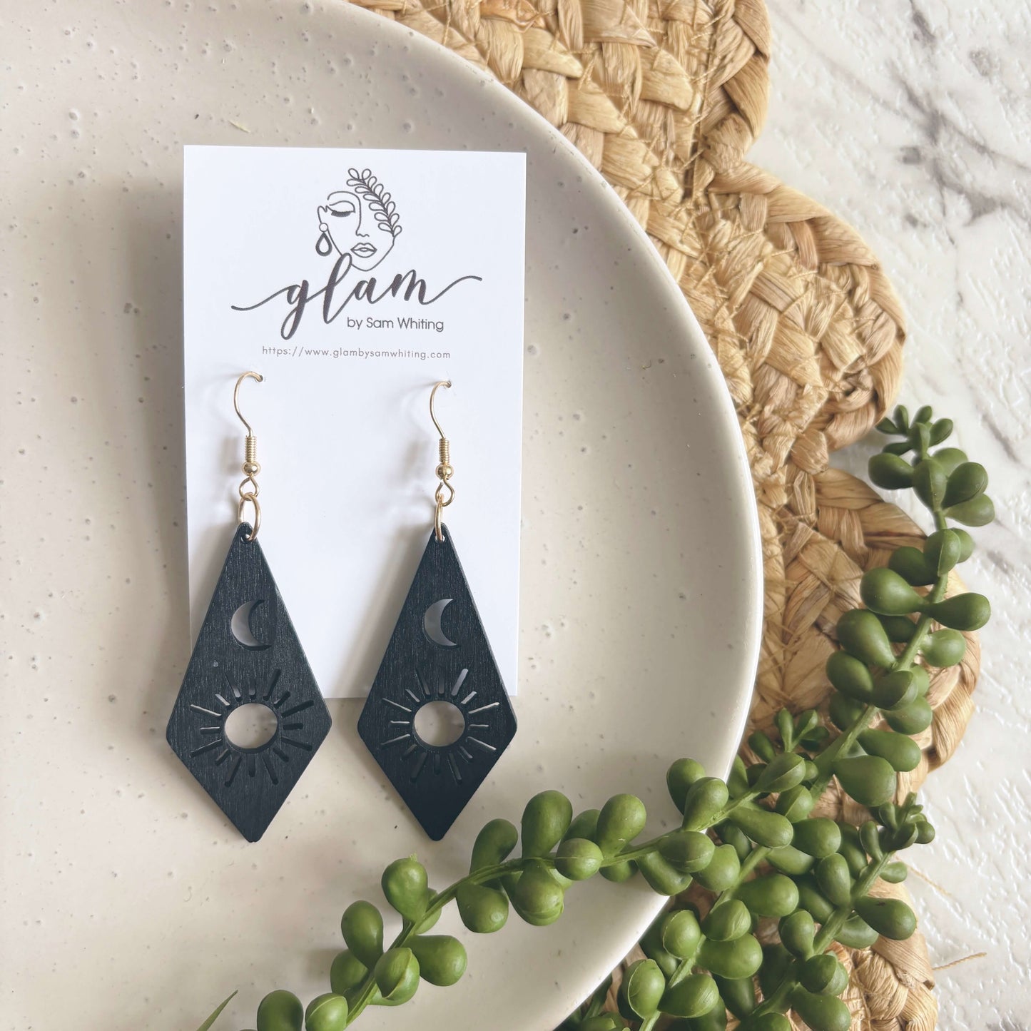 Twilight Dangles // Timber Earrings