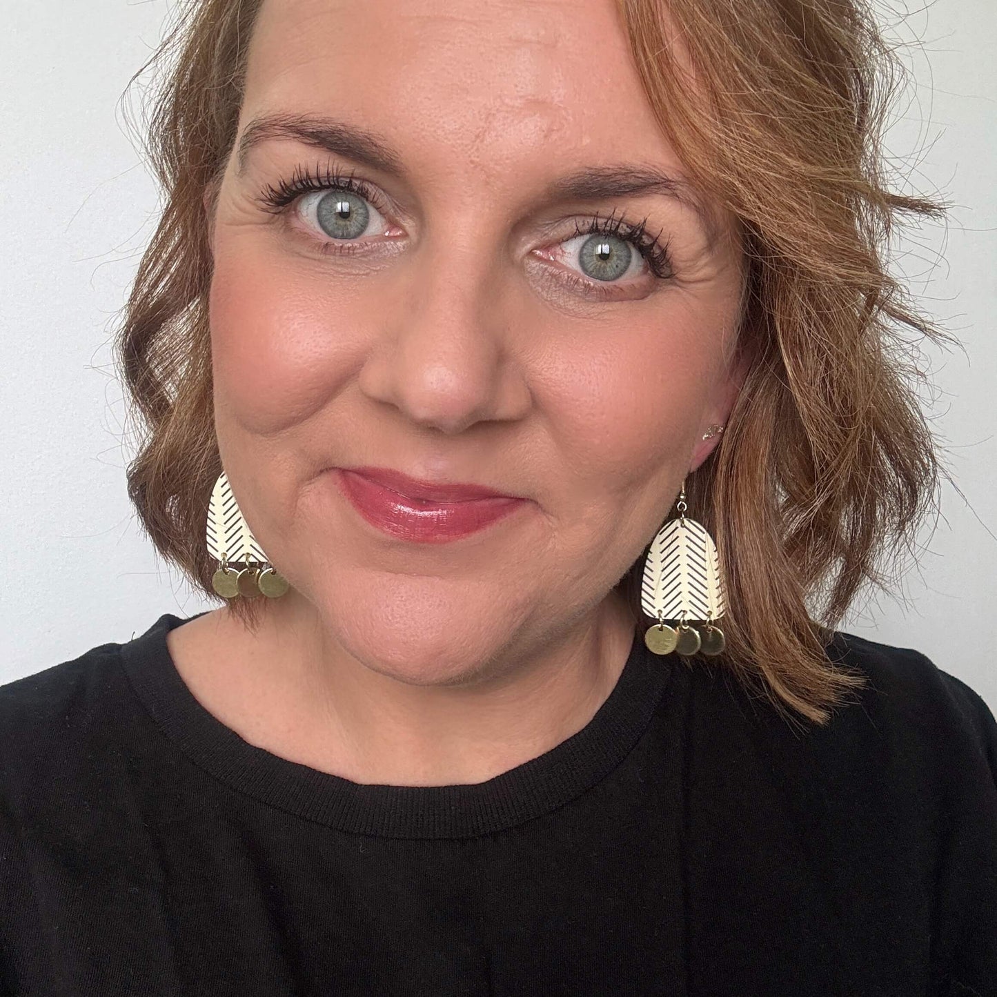 Ziggy Drops // Clay Earrings