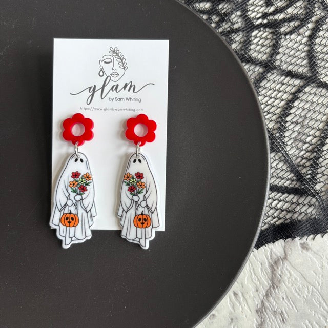 Boo-tiful // Resin Stud Earrings