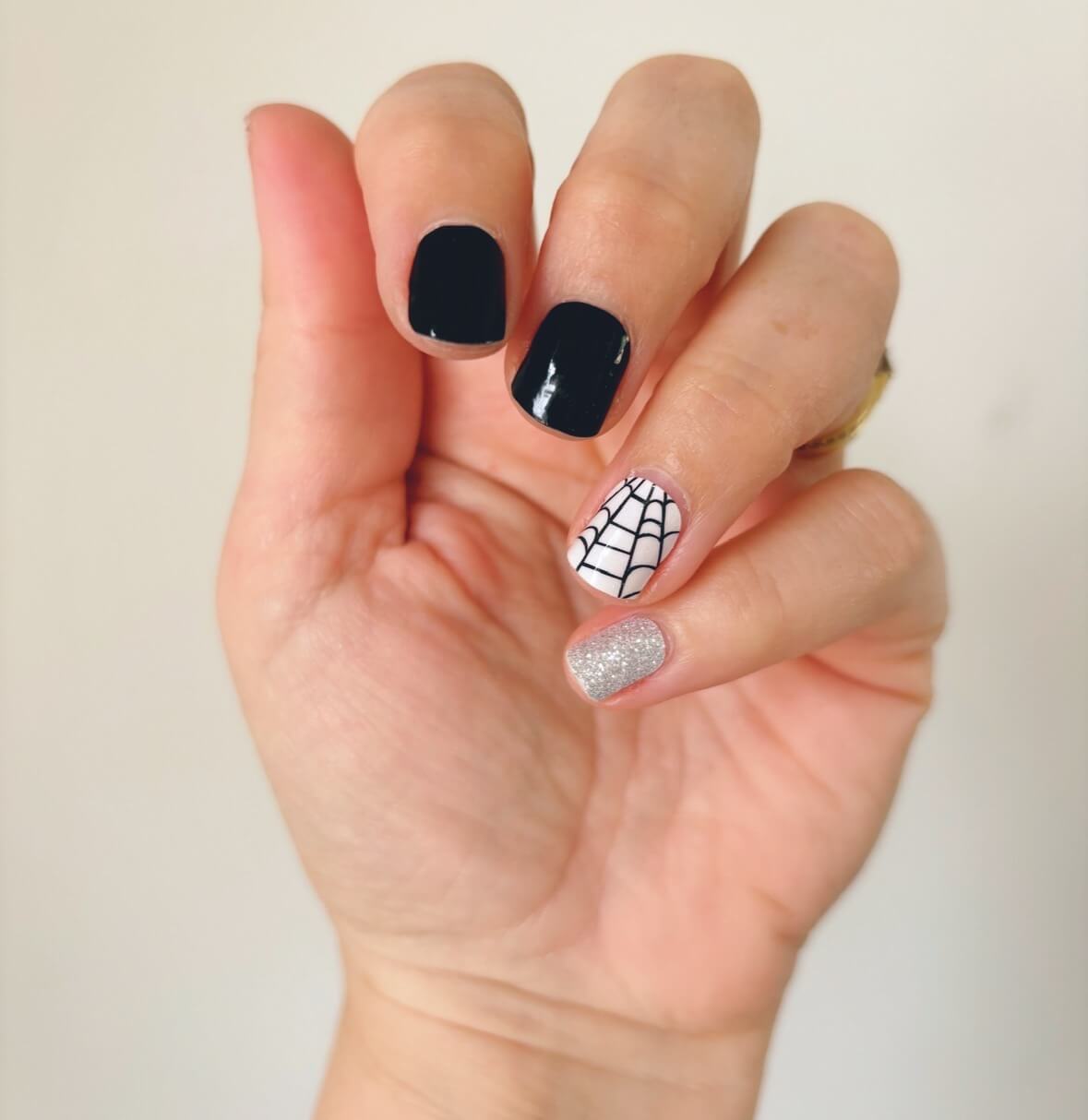 Jet Black // Nail Polish Strips