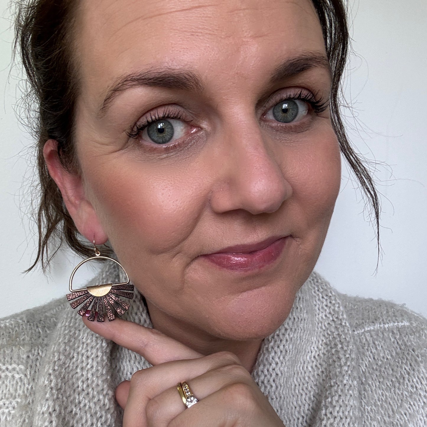 Kyoto Dangles // Leather Earrings