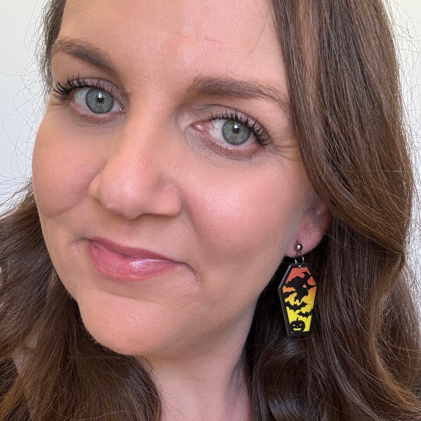 Bewitched Studs // Resin Earrings