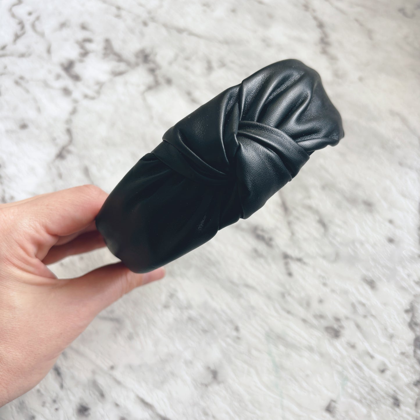 Leather Knot Headband // Hair Accessories