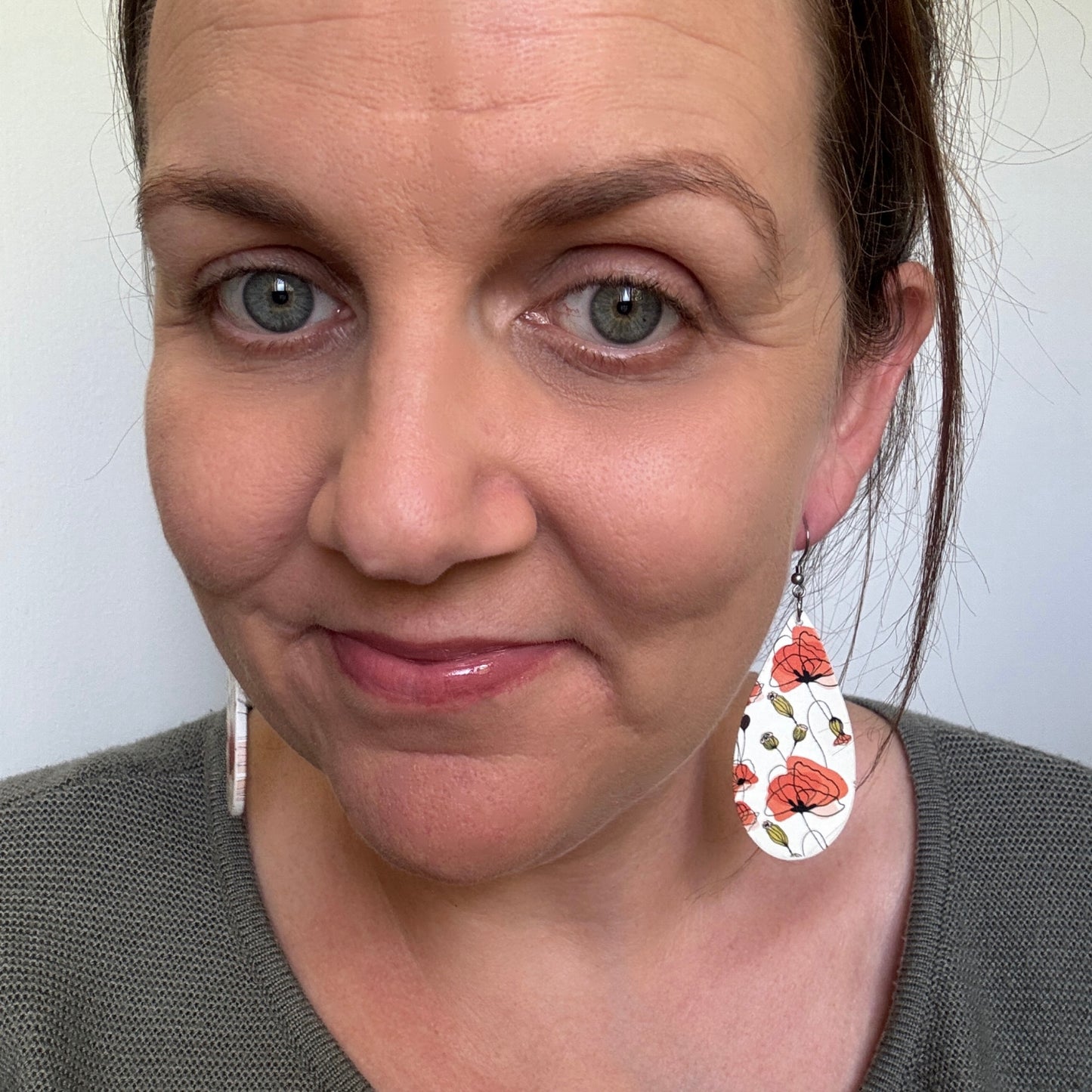 Poppy Fields // Timber Earrings