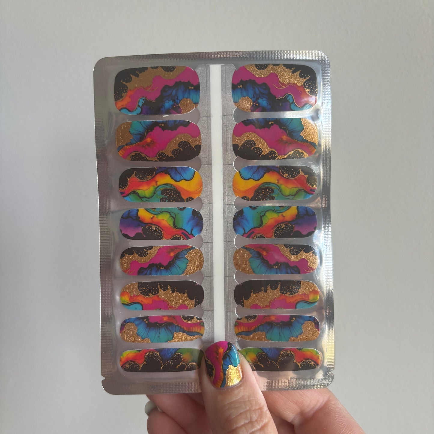 Rainbow Coast // Nail Polish Strips