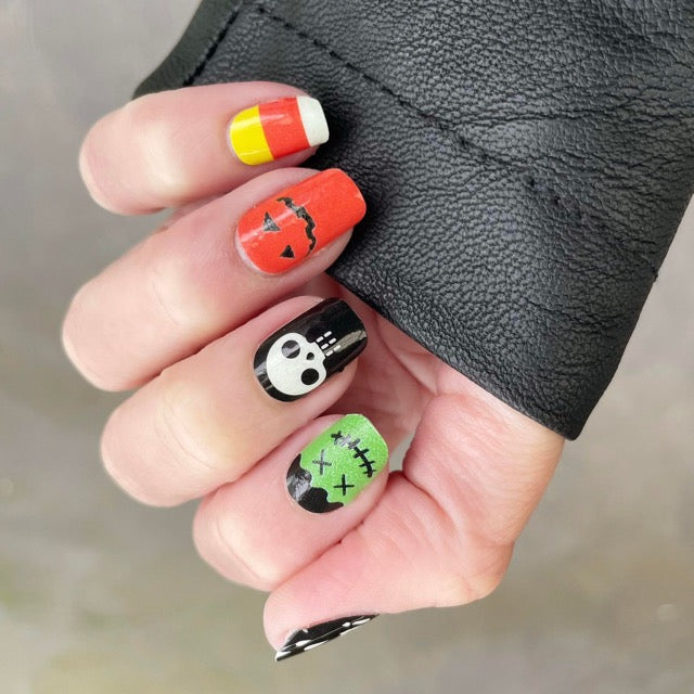 Monster Mash // Glow in the Dark Nail Polish Strips