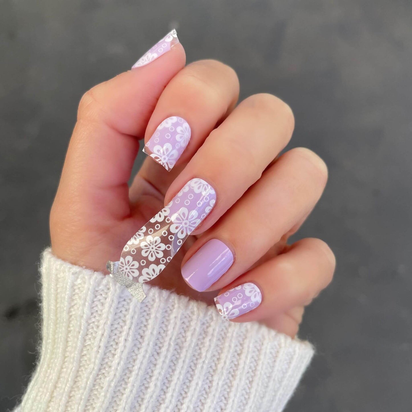 Violet // Nail Polish Strips