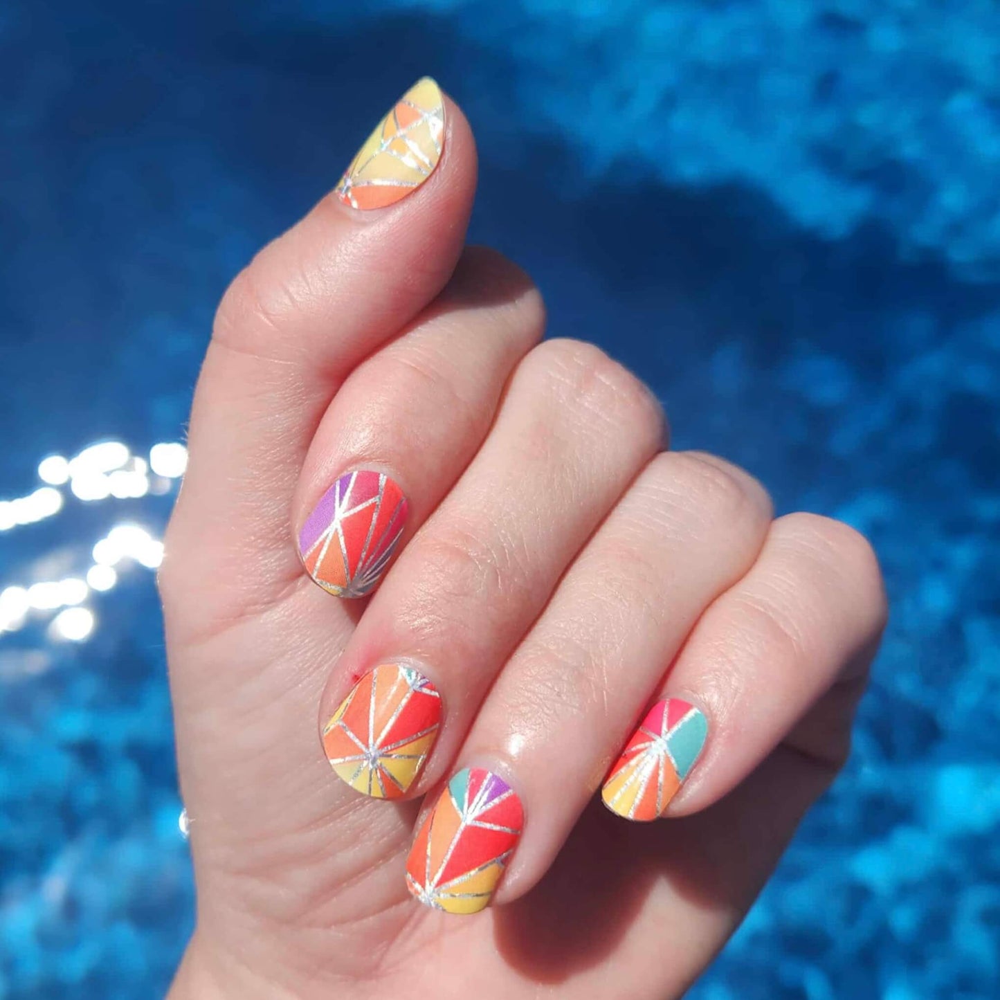 Kaleidoscope // Nail Polish Strips