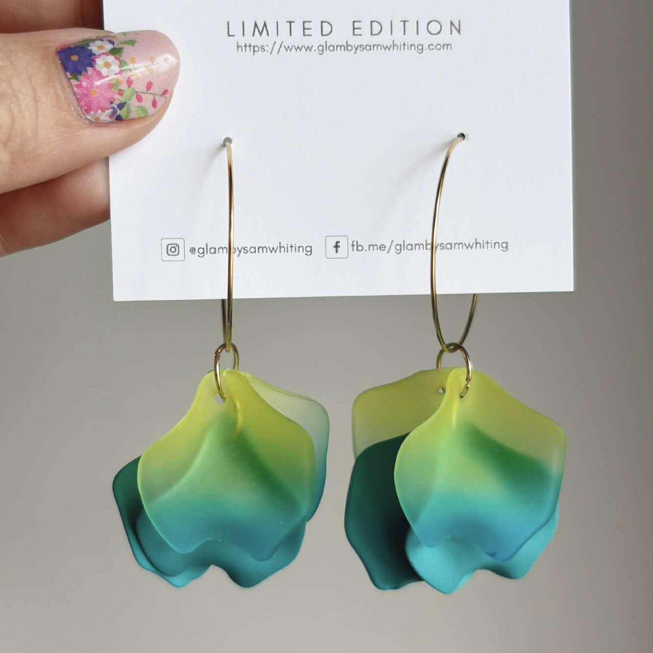 PRE-ORDER Natalie // Hoop Dangles