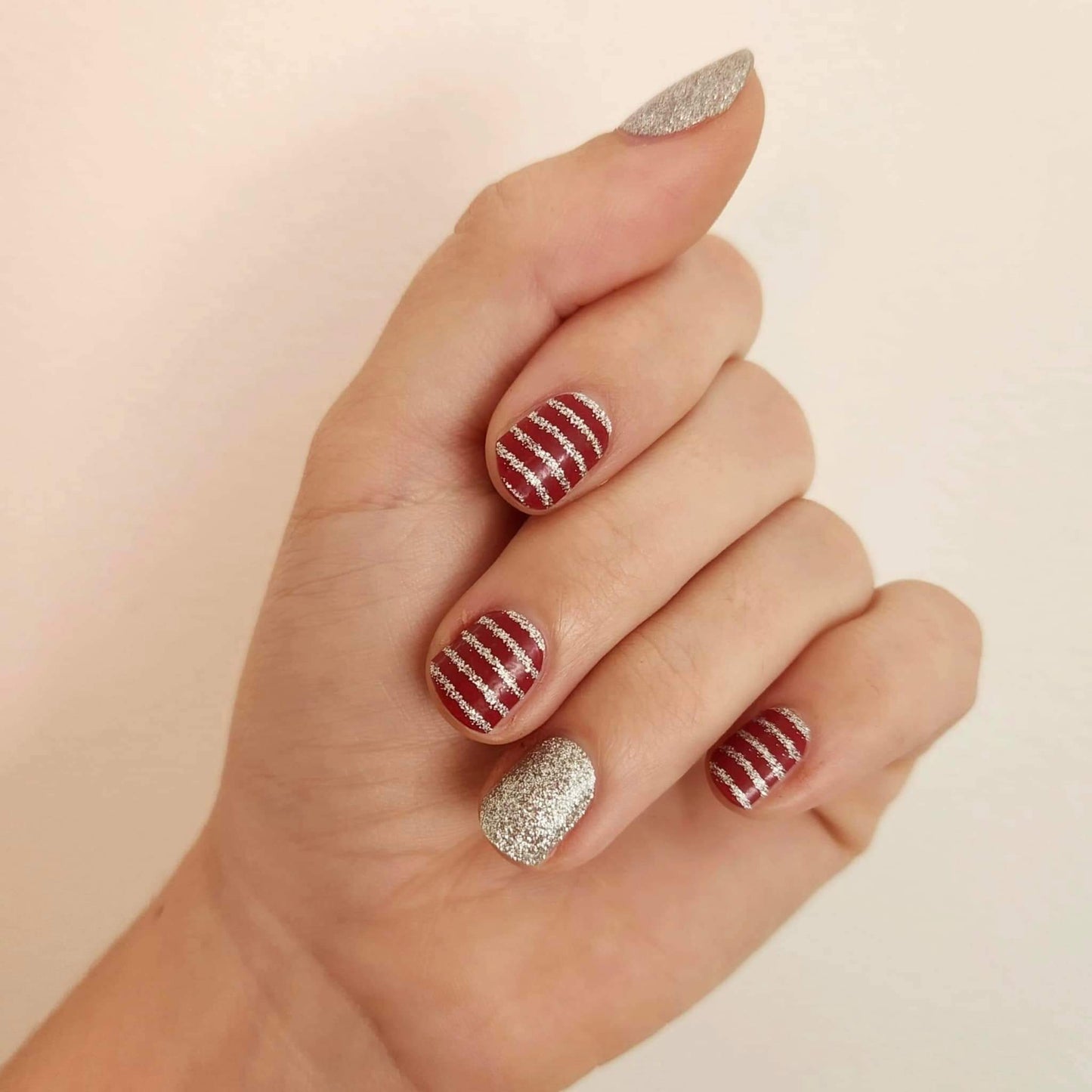 Crimson // Nail Polish Strips