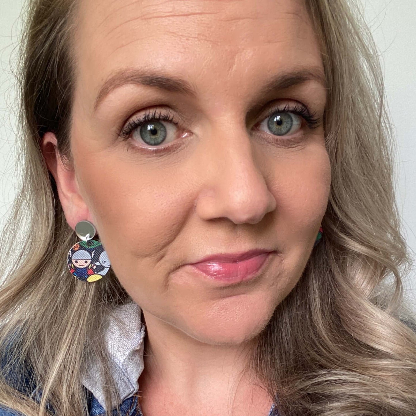 Marvel superhero earrings