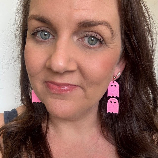 Trick or Chic // Resin Stud Earrings