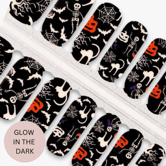 Fright Night //  Glow in the Dark - Nail Polish Strips
