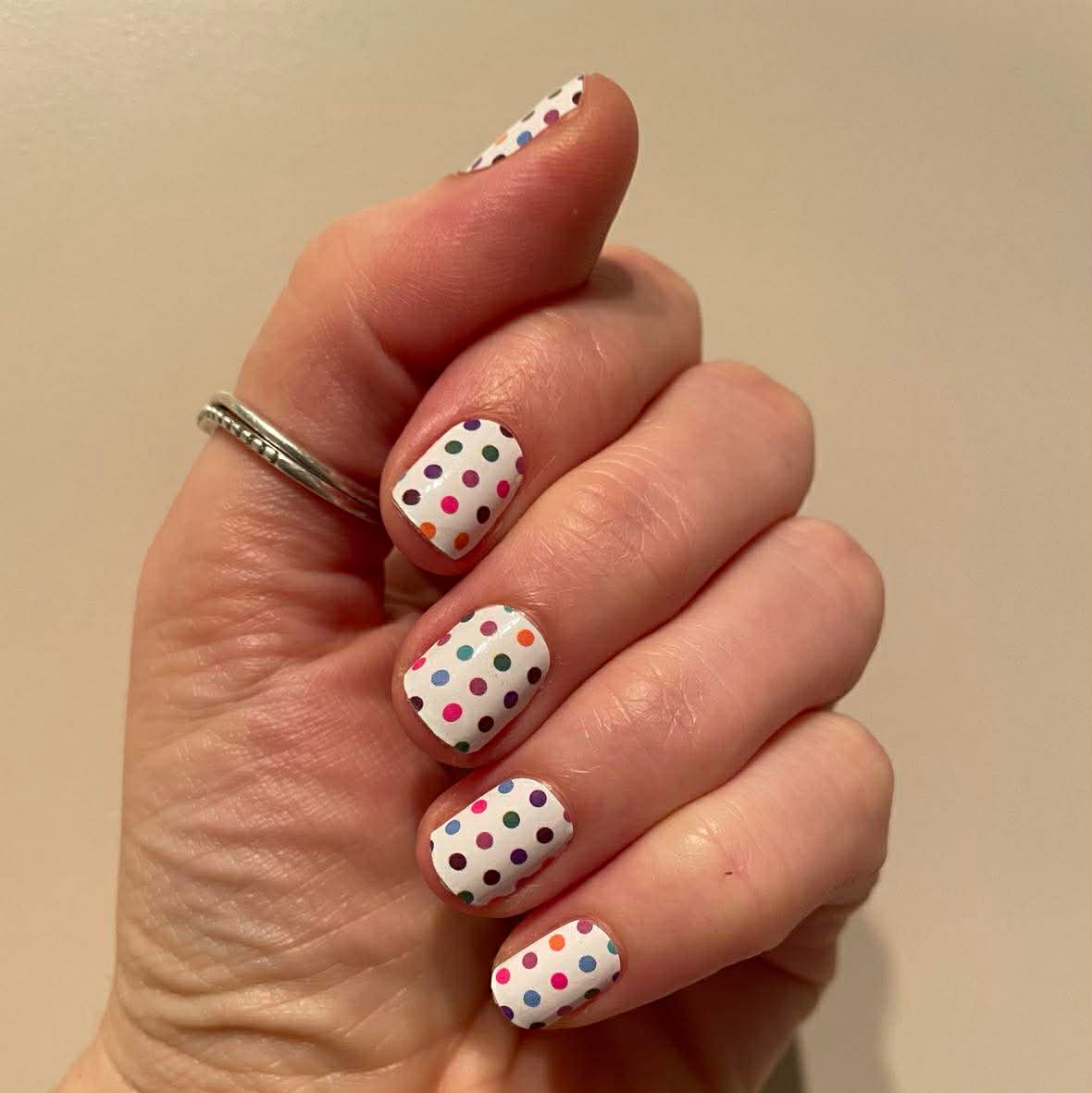 Pop Dots // Nail Polish Strips