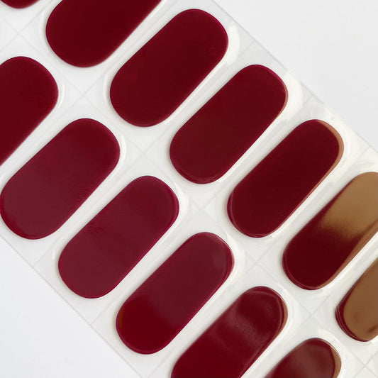 Cherry Merlot // Gel Strips