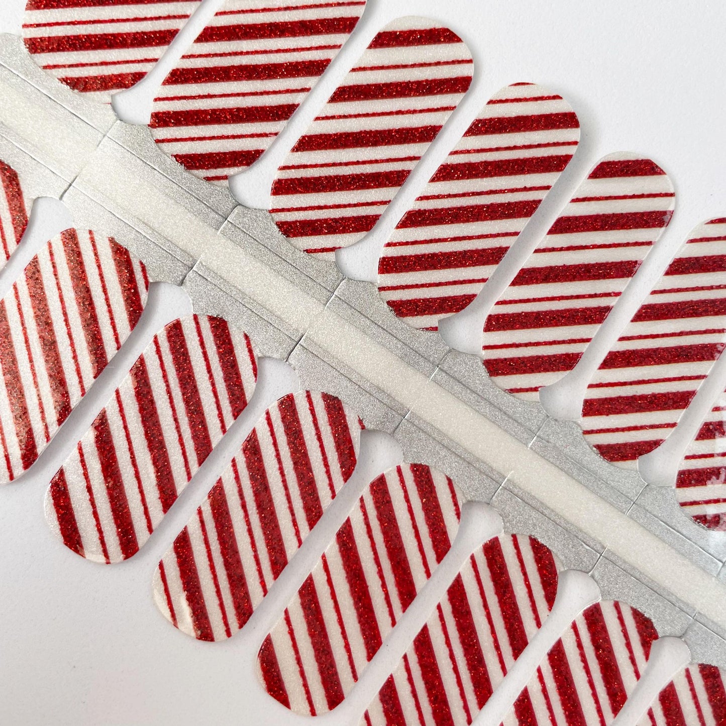 Candy Cane Lane // Nail Polish Strips RESTOCKED