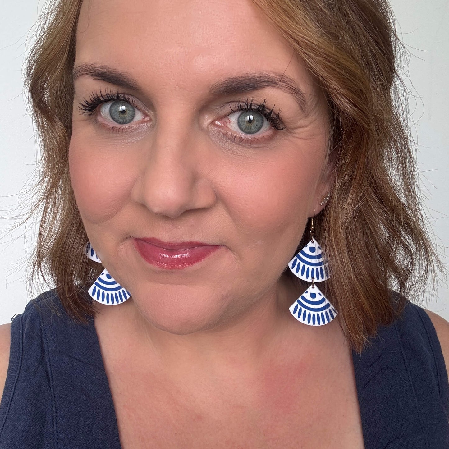 Italian Summer Dangles // Acrylic Earrings