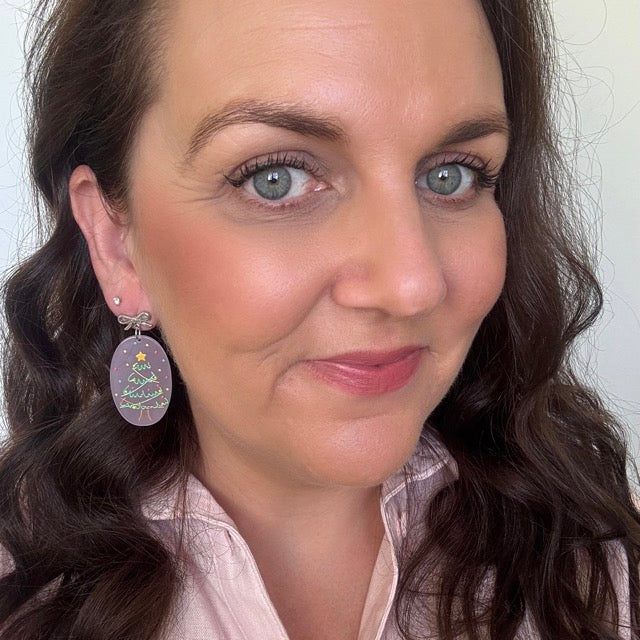 Cute Christmas // Acrylic Stud Earrings