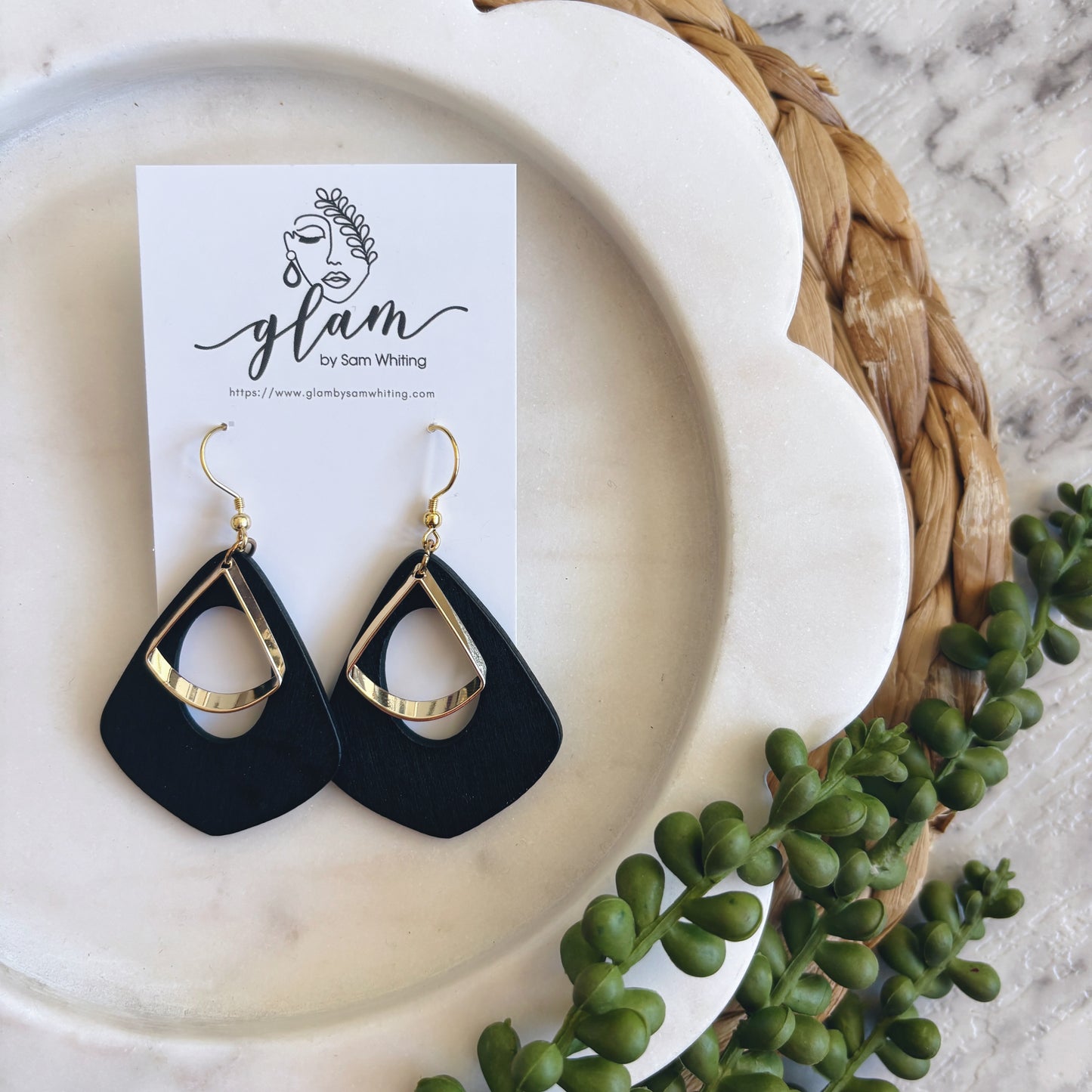 Dark Fae // Timber Earrings