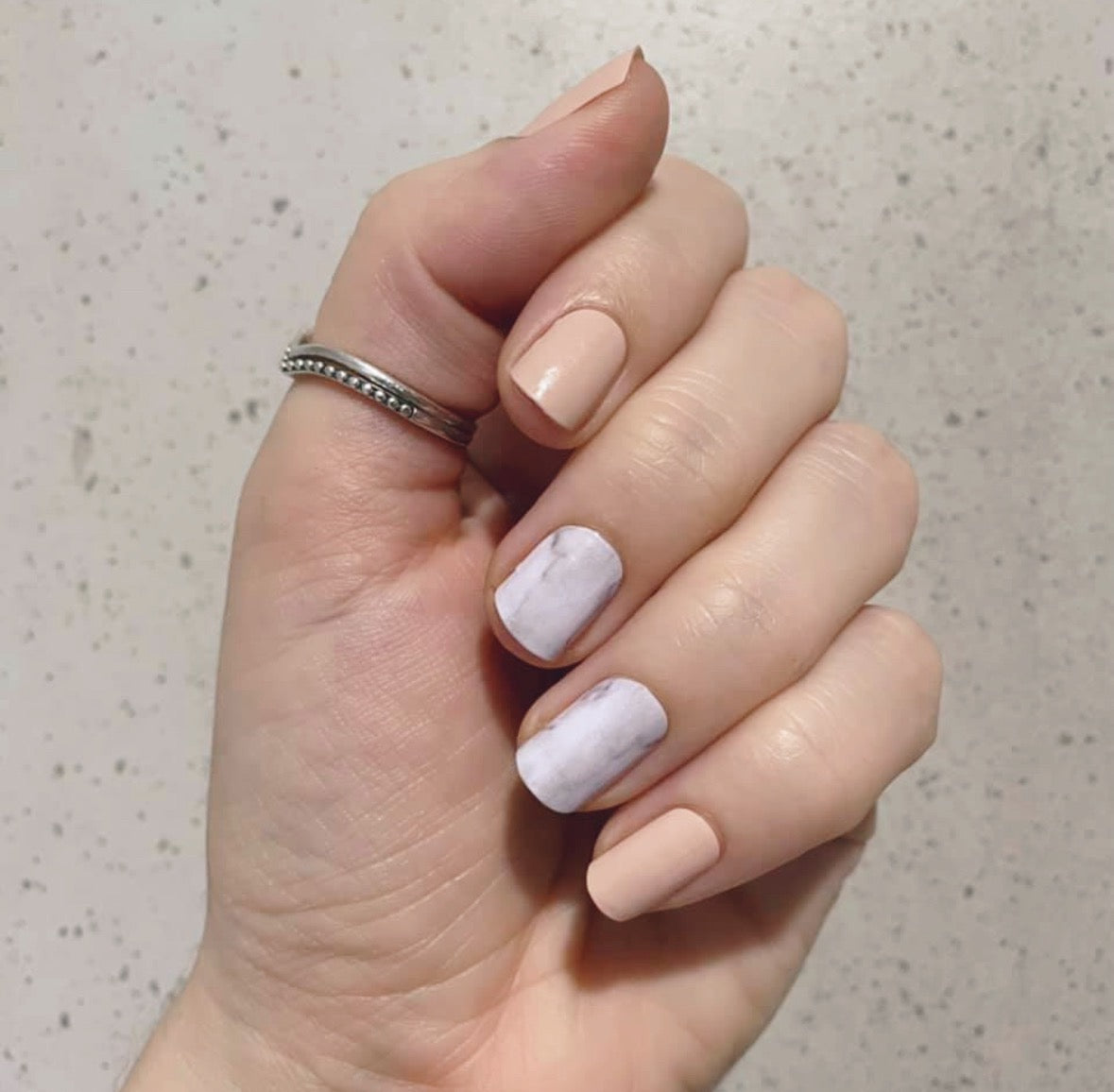 Classic Marble // Nail Polish Strips