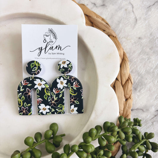 Grove // Clay Stud Earrings