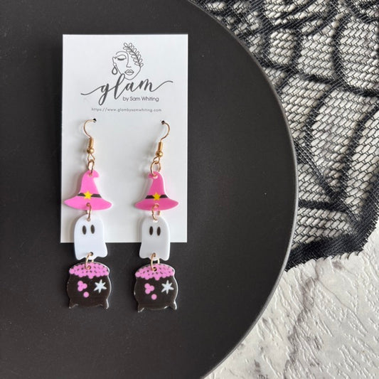 Spooky Season // Acrylic Earrings