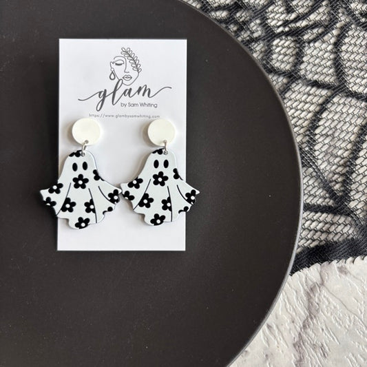 Bloom and Boo// Resin Stud Earrings