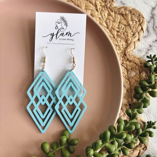 Arctic Angles // Timber Earrings