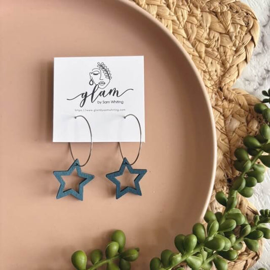 Northern Star Hoops // Timber Earrings
