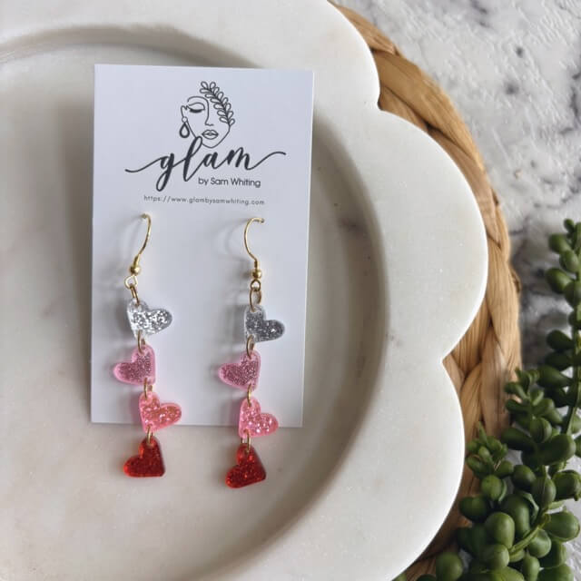 Darling Dangles // Acrylic Earrings