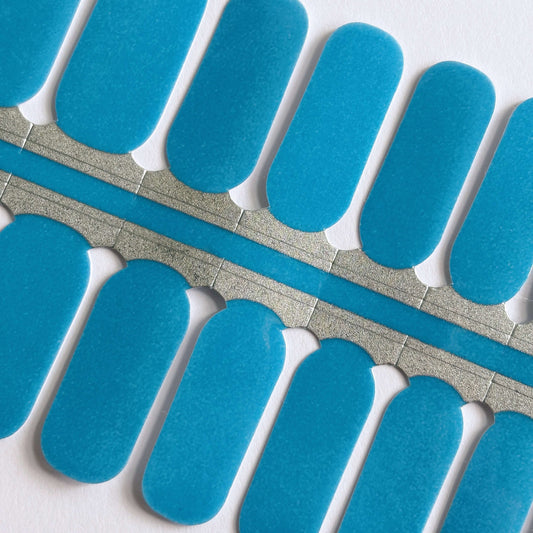 Riviera Blue // Nail Polish Strips