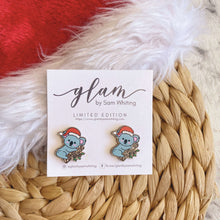 Load image into Gallery viewer, Acrylic Studs // Christmas Earrings

