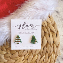 Load image into Gallery viewer, Acrylic Studs // Christmas Earrings
