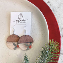 Load image into Gallery viewer, Timber Earrings // Christmas Dangles
