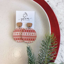 Load image into Gallery viewer, Timber Earrings // Christmas Dangles
