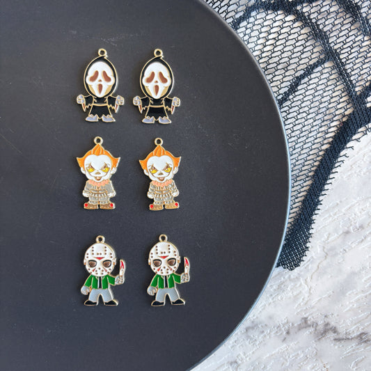 Horror Charms // Bespoke Earrings