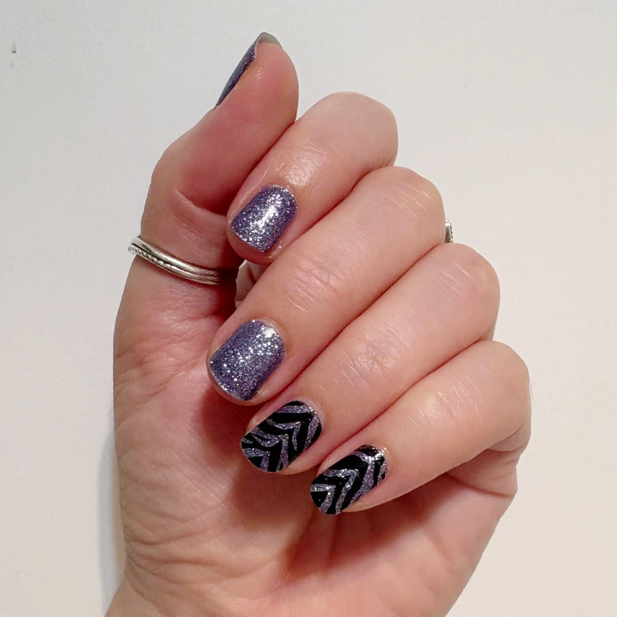 Electric Zebra // Nail Polish Strips