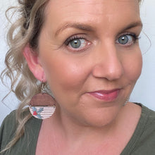 Load image into Gallery viewer, Timber Earrings // Christmas Dangles
