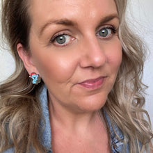 Load image into Gallery viewer, Acrylic Studs // Christmas Earrings
