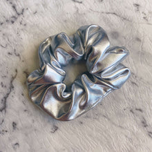 Load image into Gallery viewer, Christmas Hair Scrunchies // Faux Leather
