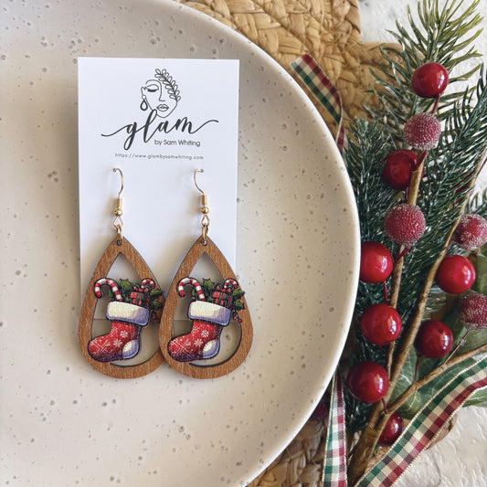 Crafty Christmas // Timber Earrings