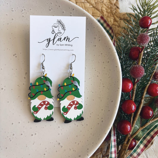 Jolly Gnome // Timber Earrings