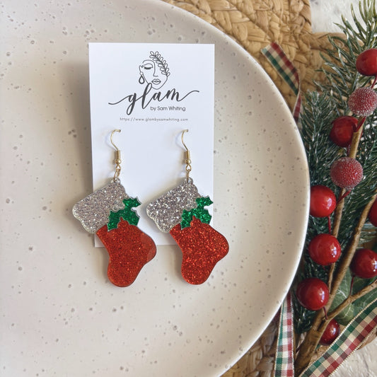 Stocking Stuffer // Acrylic Earrings