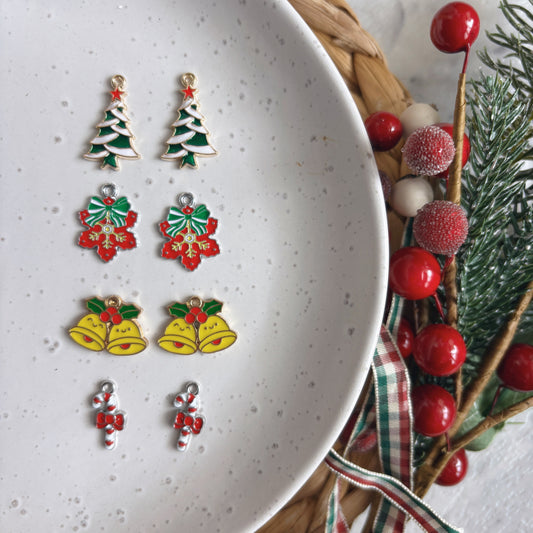 Christmas Charms // Bespoke Charm Earrings
