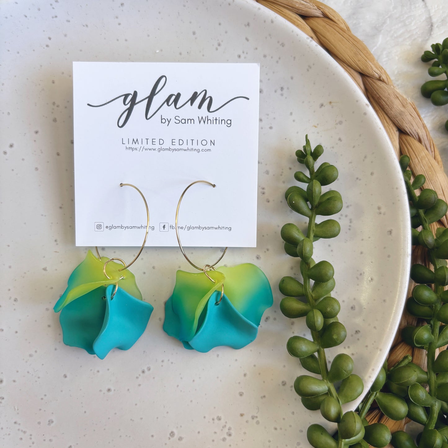 PRE-ORDER Natalie // Hoop Dangles