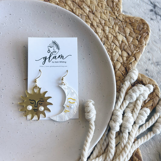 Ebb & Flow Dangles // Hook Earrings