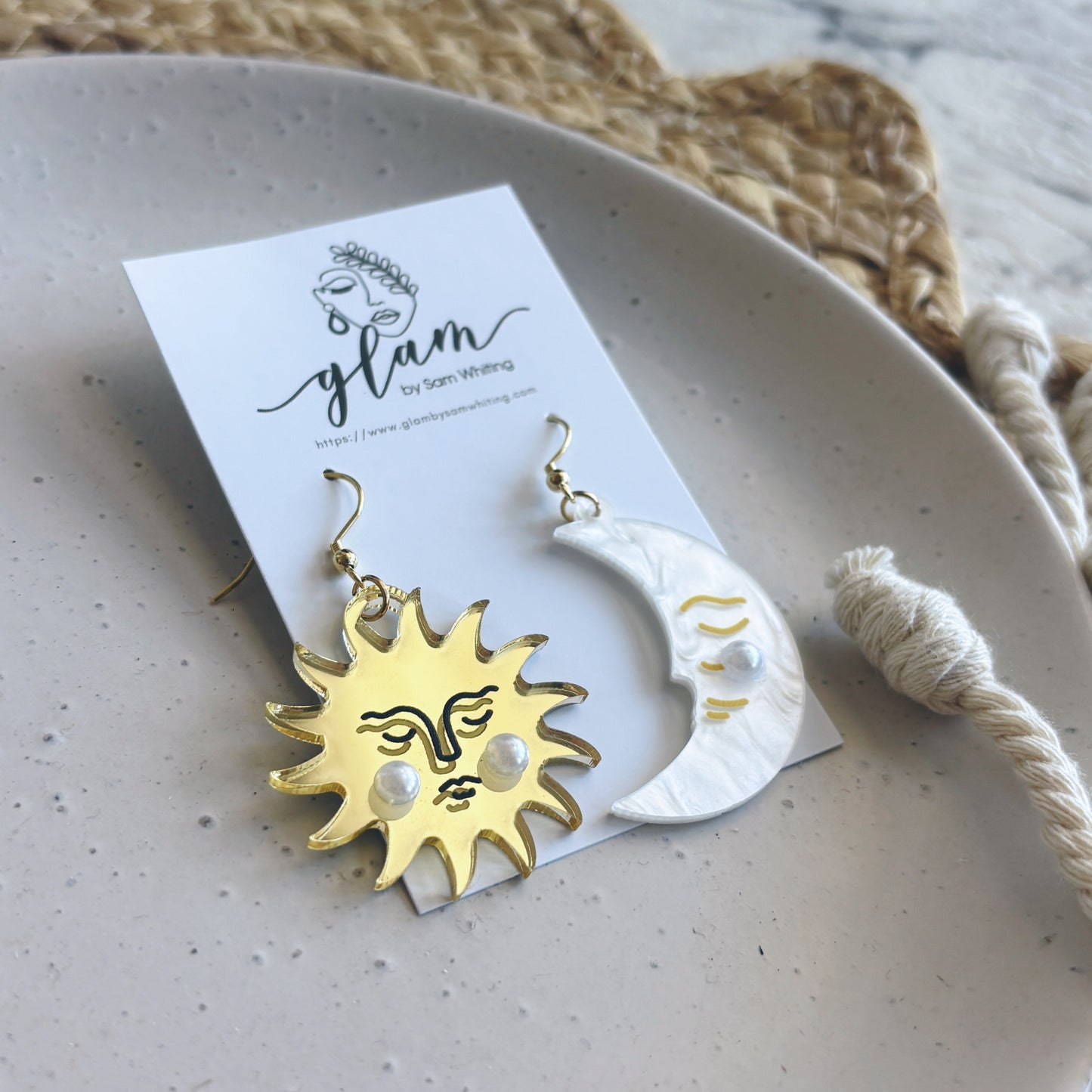 Ebb & Flow Dangles // Hook Earrings